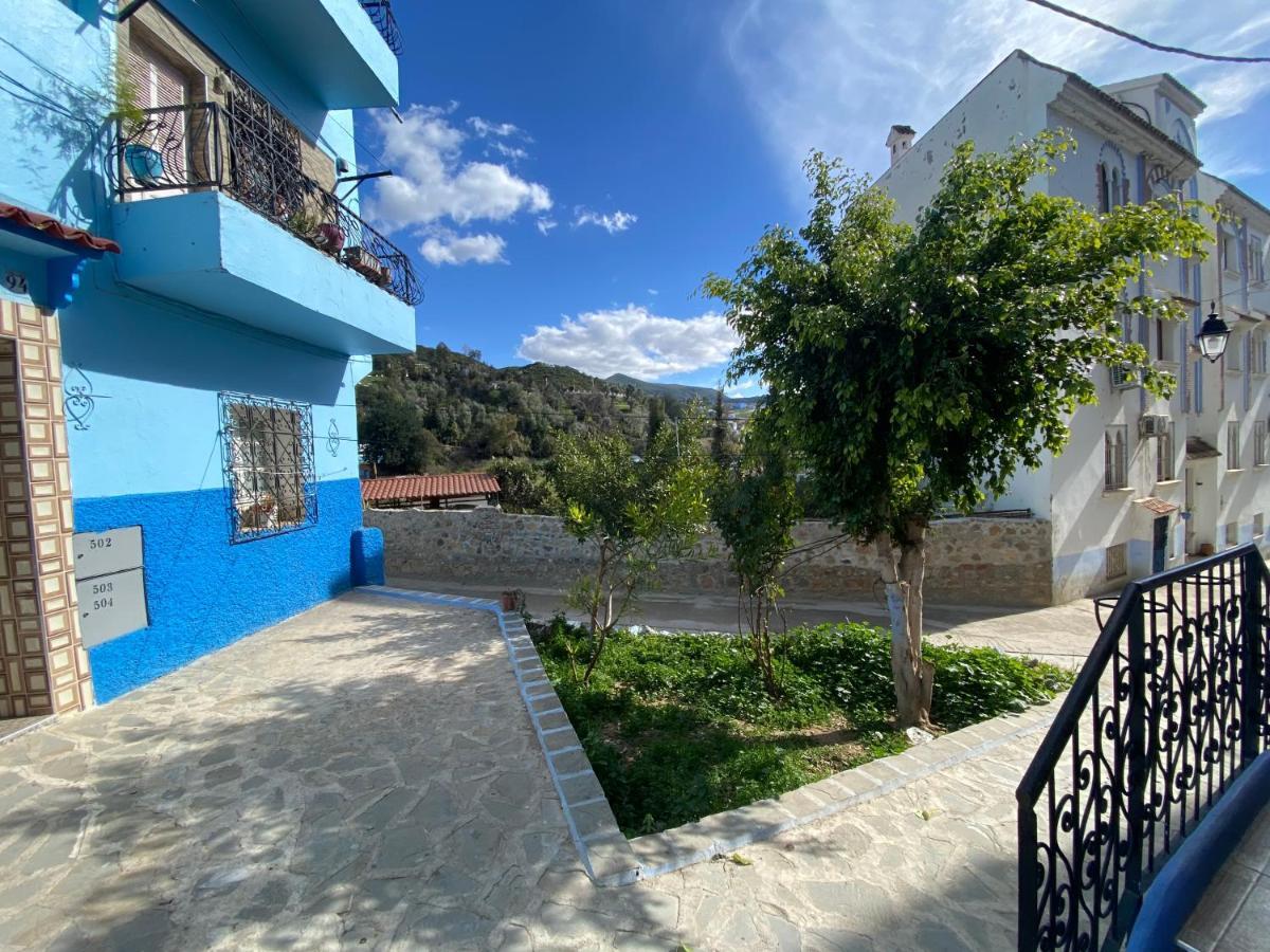 Maison D'Hote Bien Equipe Au Centre De Chefchaouen Exterior foto