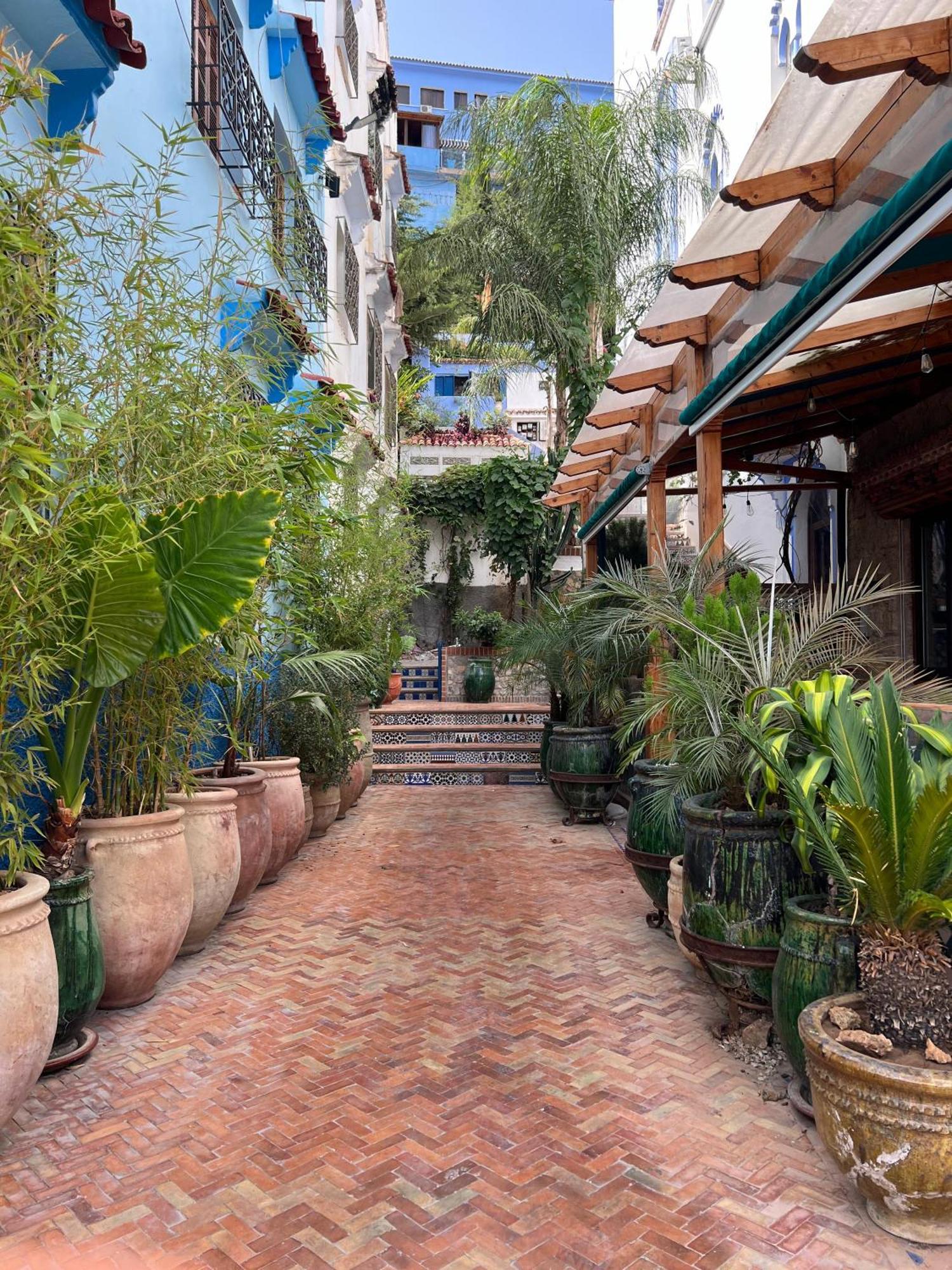 Maison D'Hote Bien Equipe Au Centre De Chefchaouen Exterior foto